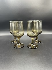 Libbey Tawny Vin Connoisseur Vintage Stemware Glasses 5.5 in – Set of 4