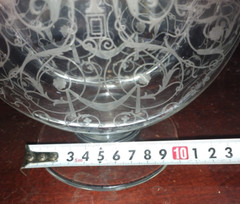 LIQUEUR BACCARAT MICHELANGELO – Cristal Gravé Epoque Art Déco 1930