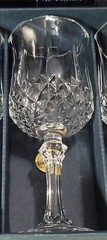 Cristal D’Arques Longchamp Crystal Wine Water Glasses 5.75 IN SET of 4
