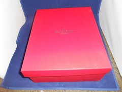 WATERFORD CASED CRYSTAL SNOW CRYSTALS RUBY FLUTES – SET OF 2 – NEW IN BOX