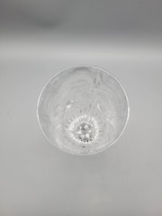 GODINGER Shannon Crystal SOUTH BEACH Palm Design 13oz Beverage Glasses Set 4 NIB