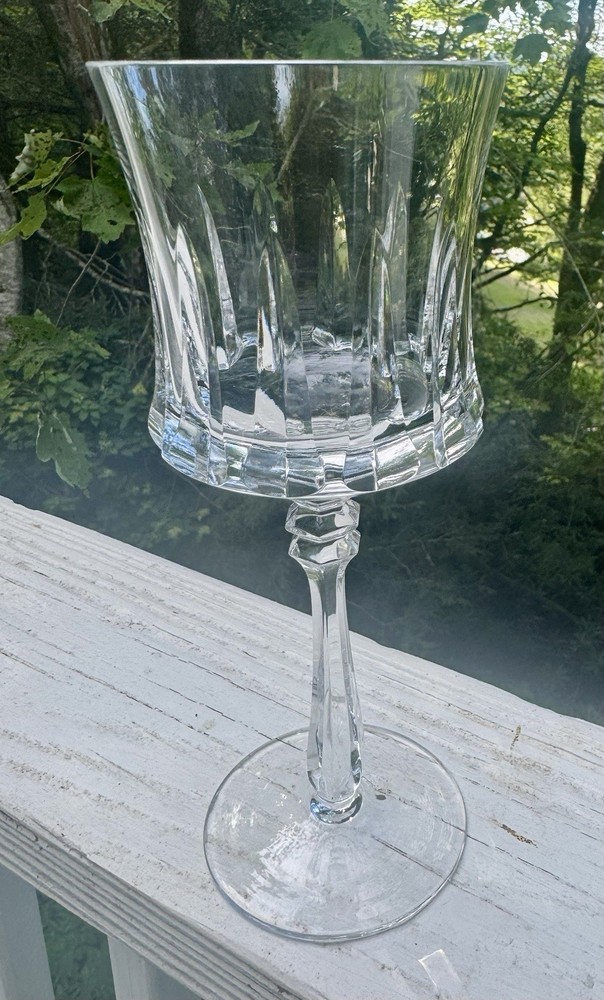 Vintage Mikasa Marquis Crystal Wine/Water Stemmed Glass ~8 3/8” High