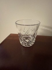 Rare Royal Brierley Crystal Braemar 8 oz Cut Crystal Whiskey Glass