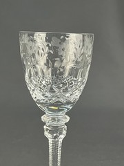 6 Rogaska GALLIA Crystal 5″ Cordial Glasses: MINT