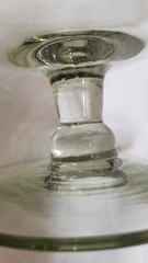 Large Bar Glass Goblet 8 1/2” Brandy Snifter * Hand Blown Clear * 0796