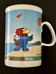 VTG Set Of 3 World Cup 98 Footix Mug Mascot Futbol Soccer Cup Fujicolor Plaza