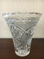 1 Vase / P I E C E U N I Q U E in Baccarat crystal