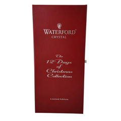 Waterford 12 Days of Christmas Champagne Flute Partridge Peart Tree 1st Edtn NEW