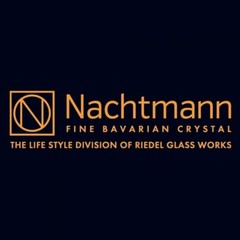 NACHTMANN TRAUBE CRANBERRY WINE HOCK GLASSES, Lead Crystal, 8 1/4″, 8 oz, 2PCS