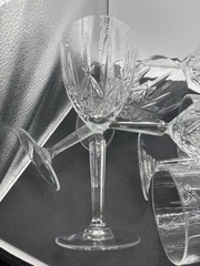 Marquise by Waterford Crystal Set of 8 Water Goblets 8 3/8″ x 3 1/2″