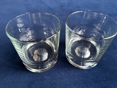 Basketball Whiskey Glasses x 2 Double 10 Oz Premium Old Fashioned Sports