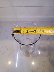 Vtg Crate & Barrel 36oz Orange Juice Caraffe MCM The letter “O” The Squeeze
