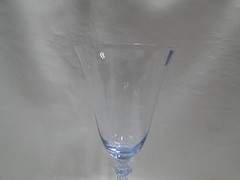 Cambridge 3130 Moonlight Blue, Optic: Water or Wine Goblet, 7 1/4″, As Is