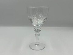 Set of 6 Incredible Rare Meissen Crystal Floral Bouquet Claret Wine Glasses a