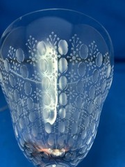 ROSENTHAL, ROMANCE MOTIF II PAIR OF WHITE WINE GLASSES