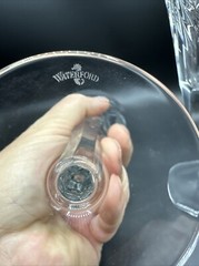 2 Waterford Crystal Millennium Happiness Champagne Toasting Flutes