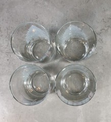 Vintage Victorian Christmas Glassware Johnson Brothers 4PC Drinkware 16oz Boxed