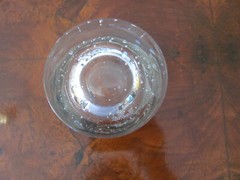Rosenthal Crystal-Clear-Extra Crystal w Air Bubbles-10 oz Old Fashioned Glass