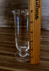 3 DARTINGTON Irish Coffee Glasses 24% Lead Crystal FT83 Vtg 60s MCM Barware NEW
