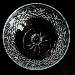 LENOX BEACON HILL CHAMPAGNE GLASSES, Cut Lead Crystal, 5″, 8oz, Made in USA, 2PC