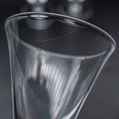 READ – Steuben Glass 7737 Sherry Wine Glasses 5 1/4″ H – Set of 3 – Teardrop