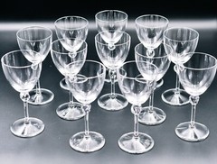 Daum France Bolero White Wine Stems (Original Box of Twelve)