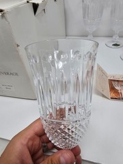 Set Of 7 Shannon Crystal Sutton Place Iced Beverage Glasses 15 Oz Missing 1