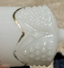 Vintage MILK GLASS Goblet – LAKE CITY MICHIGAN