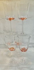 Rare Chin-Chin Stemware by ANTHROPOLOGIE WINE STEMWARE Set of 6 Beautiful