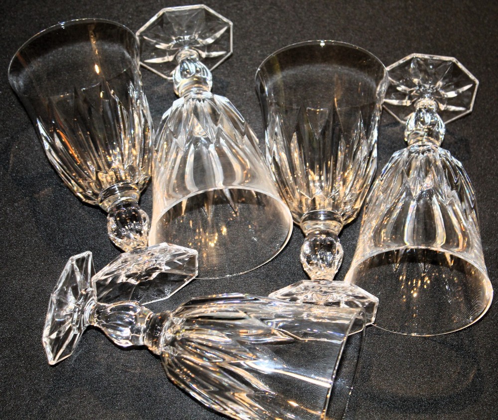 Cristal D’Arques Pattern CRA140 Set Of Five Iced Tea Glasses