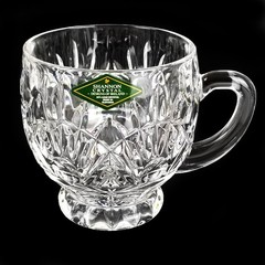 Slovakia 4 Shannon 24% Lead Crystal Glasses, Small, Godinger, Designs of Ireland