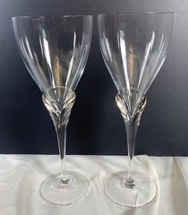 Rosenthal Studio Line Crystal Tapered Red Wine Glass Goblet 8.25″ Tulip Stem
