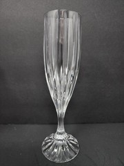 🔥6🔥MIKASA PARK LANE Crystal Champagne Flutes 90’s RETIRED DISCONTINUED 8.75”