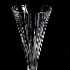 REED & BARTON SOHO CHAMPAGNE TOASTING FLUTE, Cut Lead Crystal, 10 3/4″, 8 Oz