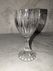 Mikasa Crystal Park Lane Wine Glass 6 3/8″ Tall New Replacement
