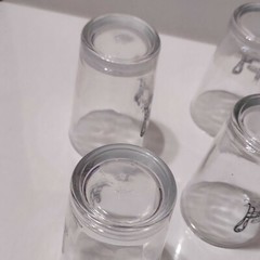 6 Vintage Small Glasses Bistro Table And Chairs Paris Style Pattern