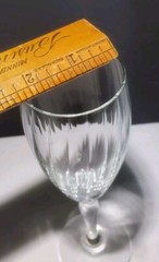 2 High Quality Crystal Champagne Flute Glasses Unknown Brand