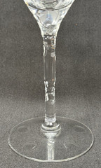 Tiffin Keats Crystal Martini Glasses ~ Set of 4