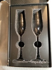 Toasting Glasses Daimler Truck North American Event At San Diego Harbor 2025.