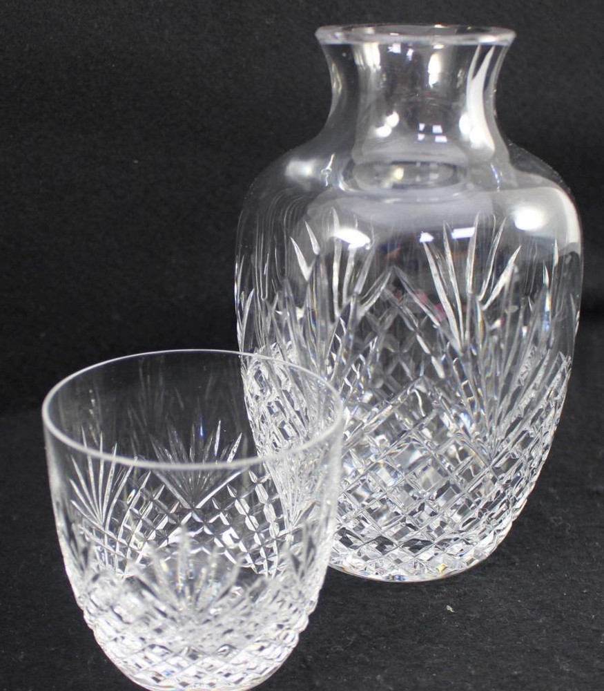 Astral Crystal Joan Nite Set Carafe and Tumbler