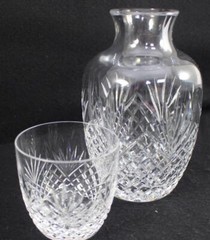 Astral Crystal Joan Nite Set Carafe and Tumbler