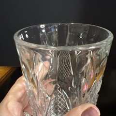 Replacement 1-Libby USA Hobstar Tall 16 oz. Highball Clear Glasses Star of David