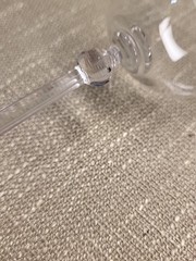 12 Vtg Mikasa Prism Crystal Cordial Sherry SWine Glasses Made in Germany 91502
