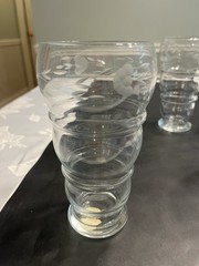 Princess House Heritage Crystal Ice Tea/Water/Sundae/Dessert Beverage Glasses
