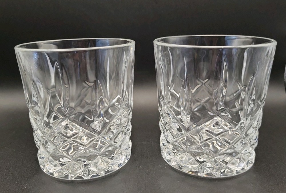 Waterford Crystal Marquis Markham Low Ball Set Of 2 Glasses