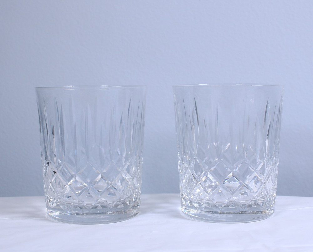 Whisky Glass Edinburgh Crystal Scotland Appin Cut 5 oz Neat Scotch Old Fashioned