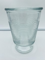 Anchor Hocking Sigma Tumbler Drinking Glasses Ribbed Glass Set of 2 5-1/2″
