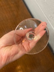 Vintage Horse Racing Thoroughbred Club America Inc Wine Glass