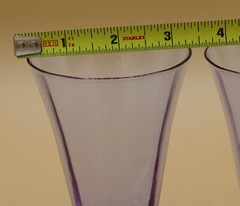 Fostoria Wisteria Lavender Tea/Water Glass (Set of 2 Neodymium Glass 5 1/2″ Tall