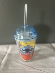 Disney Stitch Cup With Straw Lilo and Stitch Tumbler Straw Cup